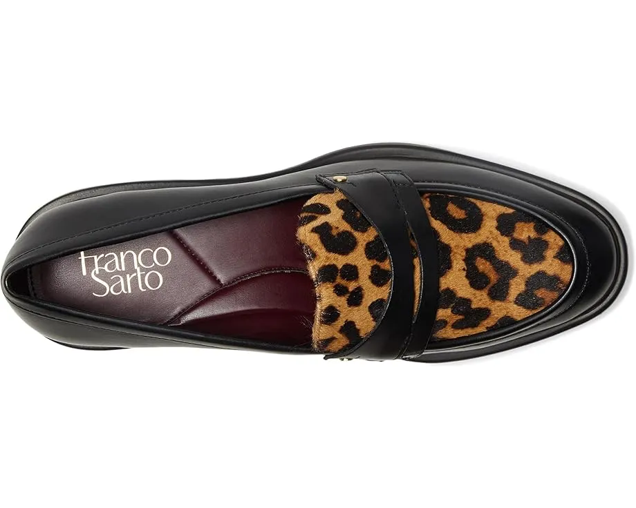 Женские лоферы Franco Sarto Edith с миндалевидным носком и устойчивым каблуком