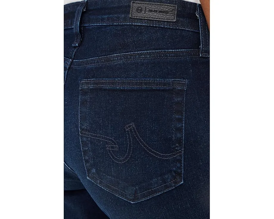 Джинсы AG Mari с средней посадкой и прямым силуэтом