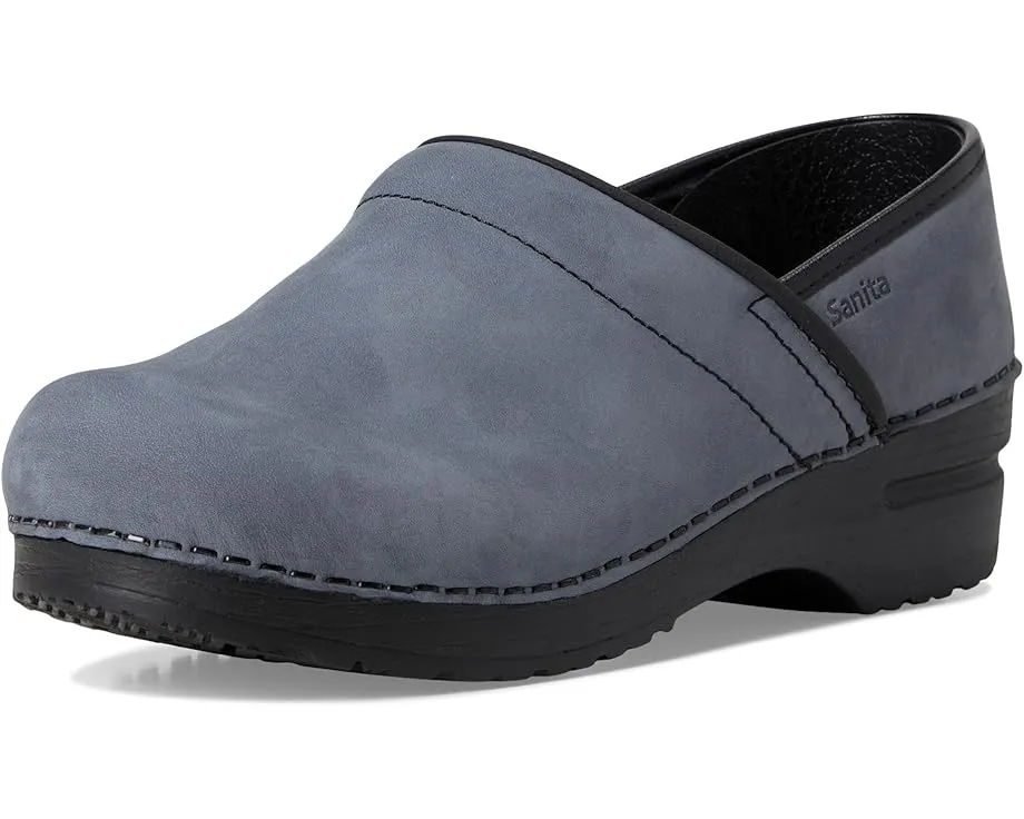 Профессиональные рабочие сабо Sanita из промасленного нубука
