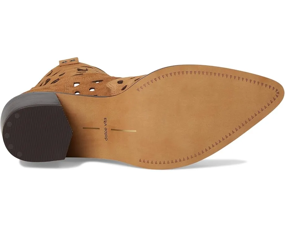 Dolce Vita Ковбойские сапоги Zenobi из замши на деревянной подошве