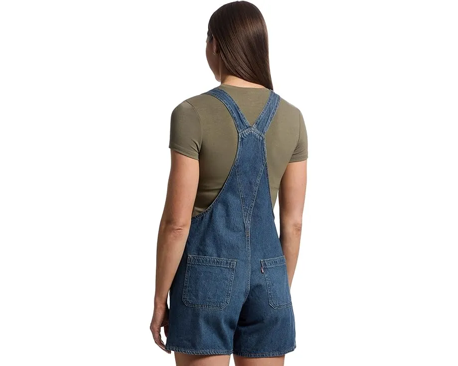 Комбинезон-шорты Levi's® Premium Utility с регулируемыми подтяжками и карманами