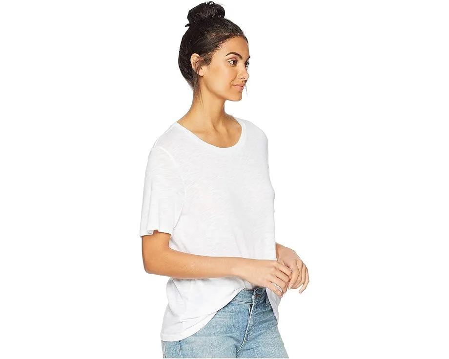 Футболка Splendid Zoe с коротким рукавом из хлопка и модала