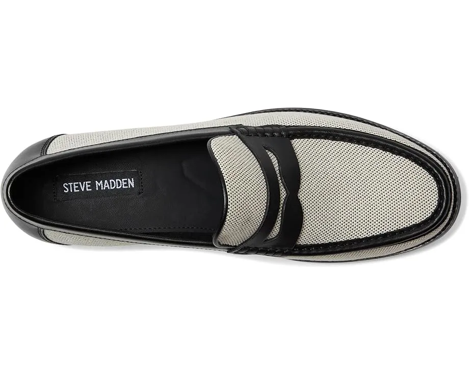 Лоферы Steve Madden Castille из кожи с круглым носком и каблуком