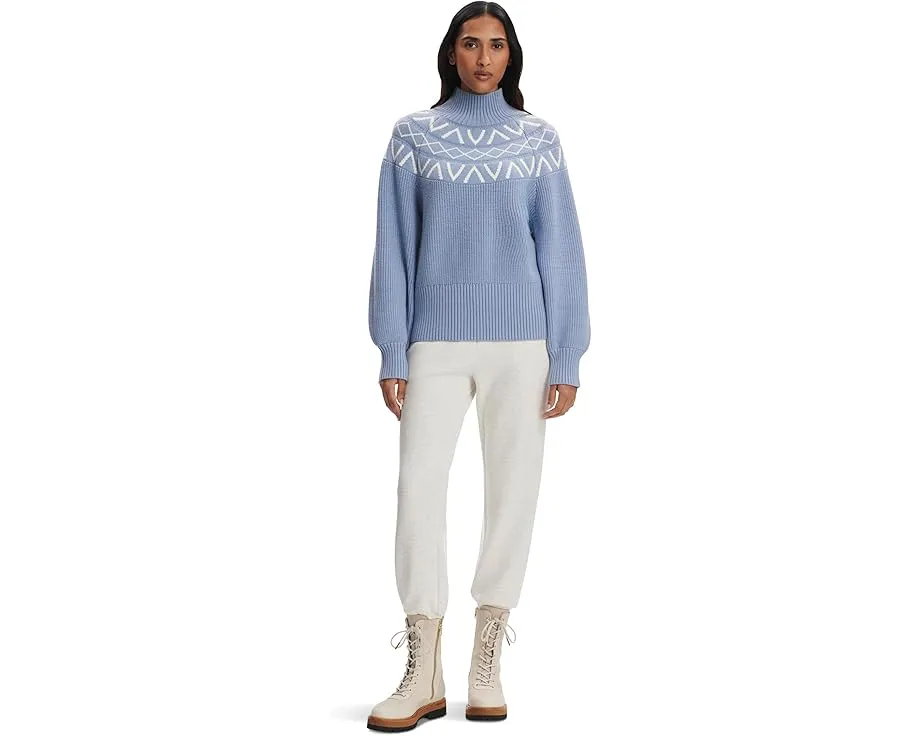 Varley свитер Marcie с воротником-стойкой и жаккардовым узором