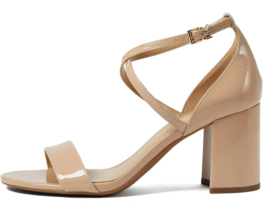 Босоножки MICHAEL Michael Kors Sophie Flex Mid на устойчивом каблуке с перекрестным ремешком