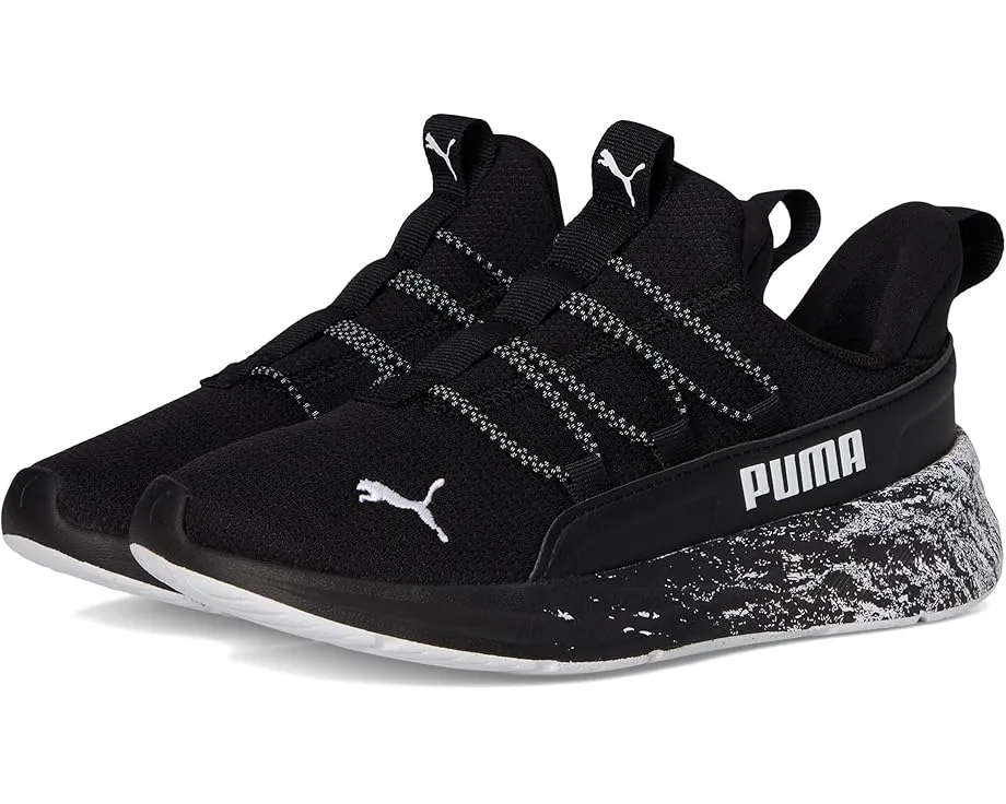 PUMA Kids Мокасины Softride One4All с эластичной посадкой и петлей на пятке