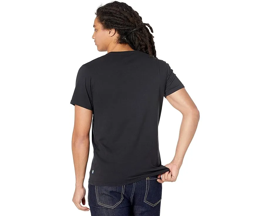 Футболка Fjällräven Logo из органического хлопка и переработанного полиэстера