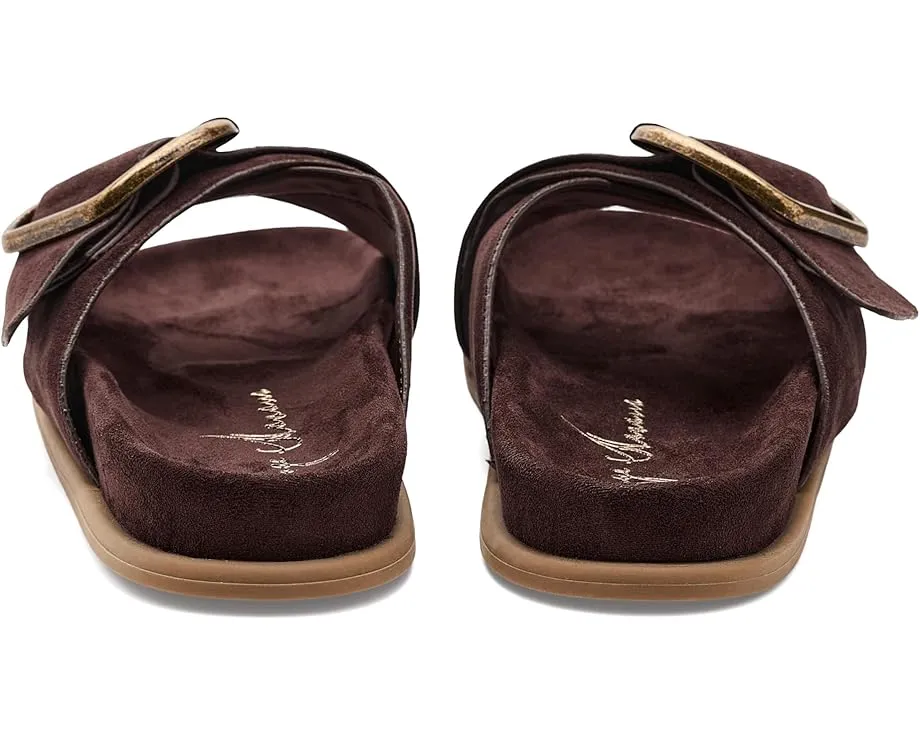 Сандалии Vintage Havana Elektra из искусственной замши с блестящей пряжкой