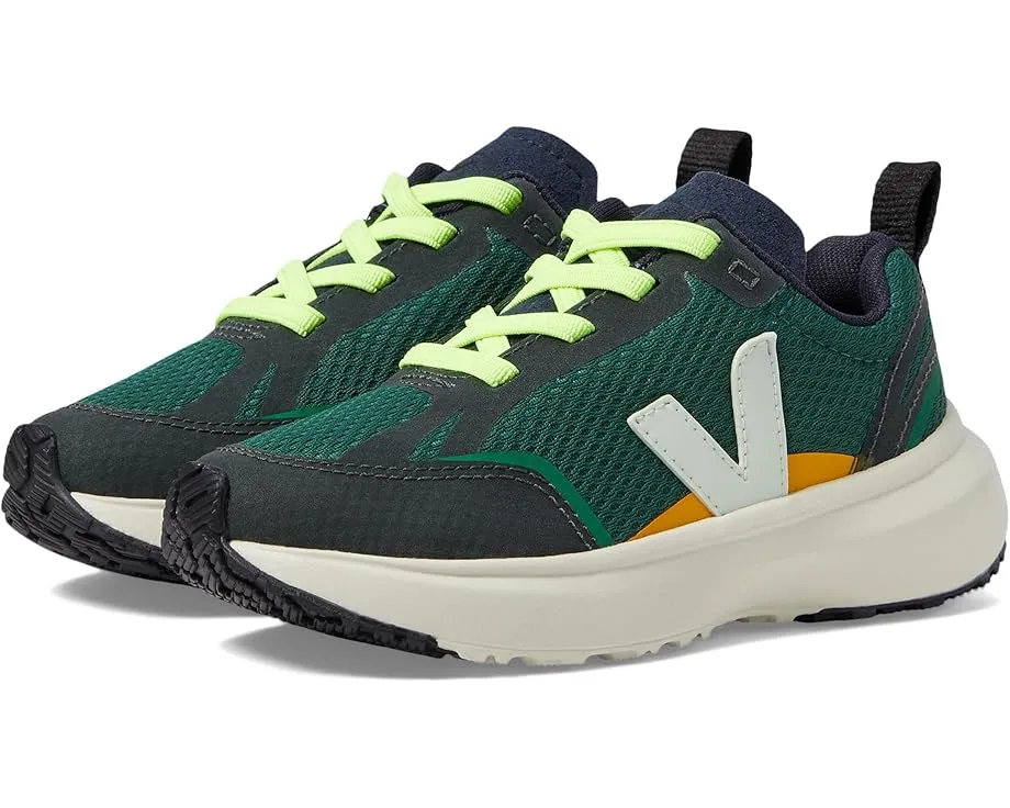 Детские кроссовки VEJA Small Canary Light с экологичными материалами и подошвой из каучука