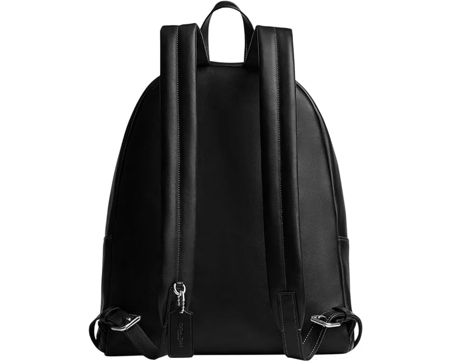 Рюкзак COACH Ridgewood из натуральной зернистой кожи с внешним карманом