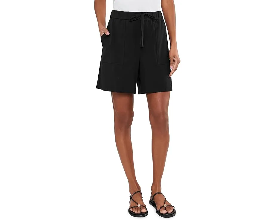 Pima Cotton Stretch Jersey Shorts with Drawstring