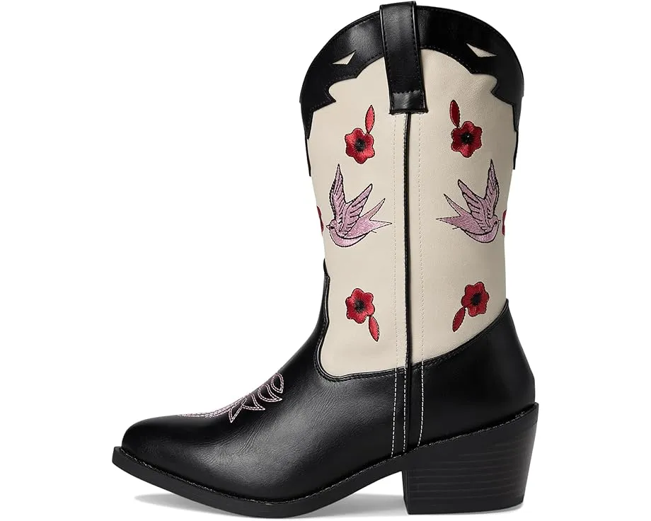 Steve Madden Kids Nectar веганские ботинки до икры с миндалевидным носком