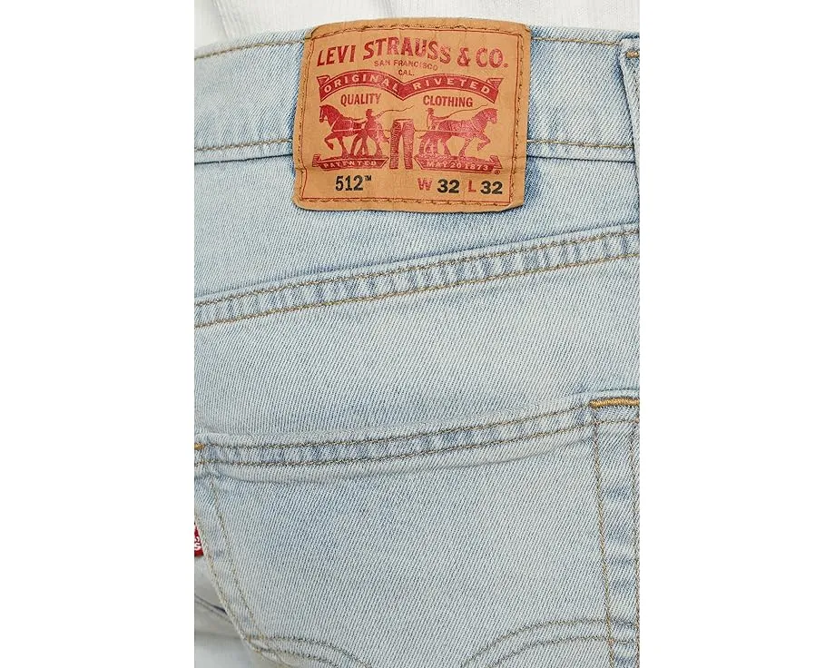 Джинсы Levi's 512 Slim Taper с зауженным кроем и эластаном