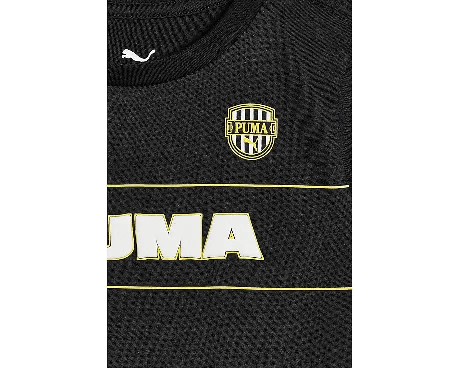 Детская футболка Puma Showtime Graphic с принтом Soccer 2026