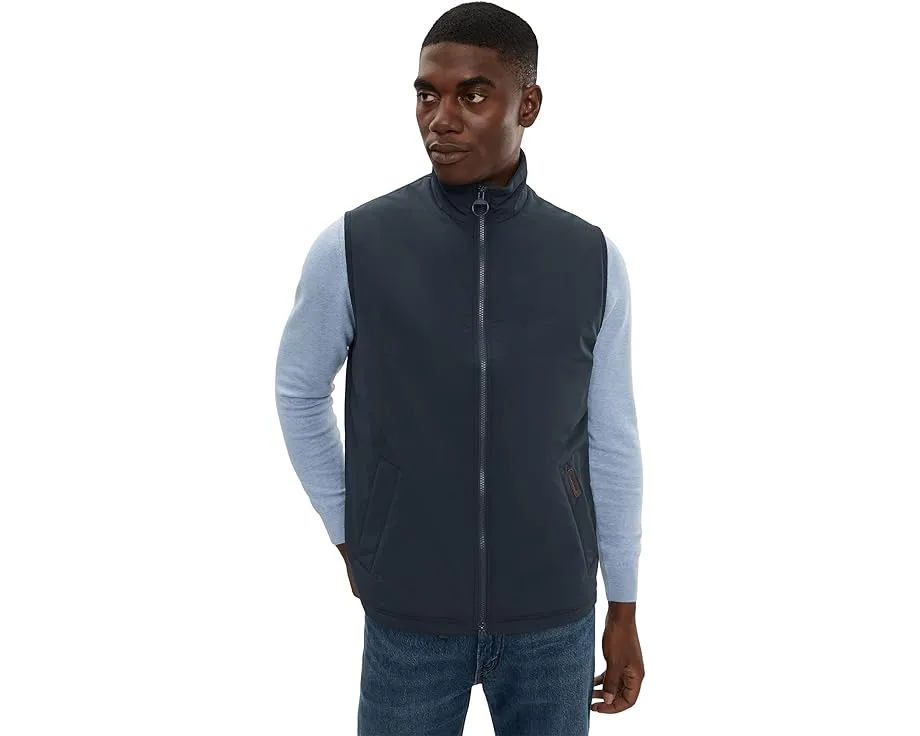 Barbour Hepscott легкая стеганая безрукавка на молнии