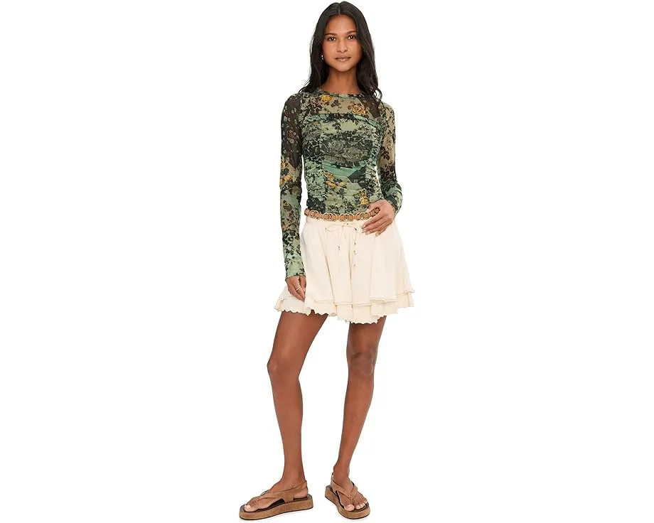 Топ с длинными рукавами и сборкой Ariana от Free People