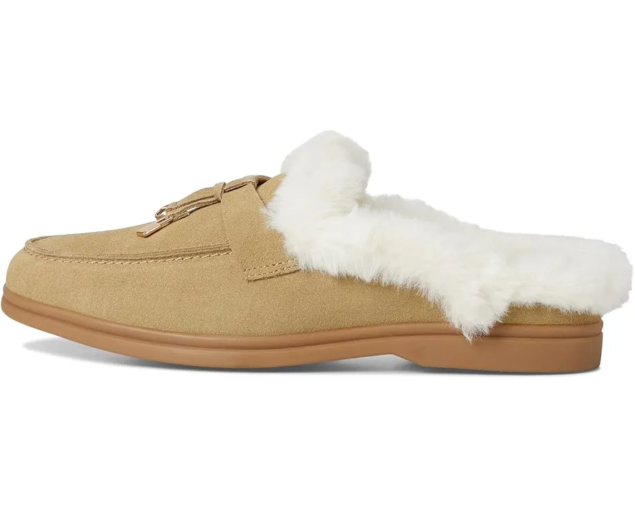 Лоферы Spring Step Gistel с искусственным мехом и металлической пряжкой