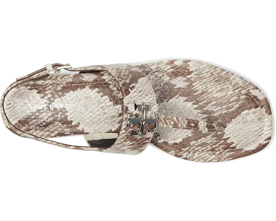 Сандалии Tory Burch Eleanor с кожаным верхом и регулируемой пряжкой