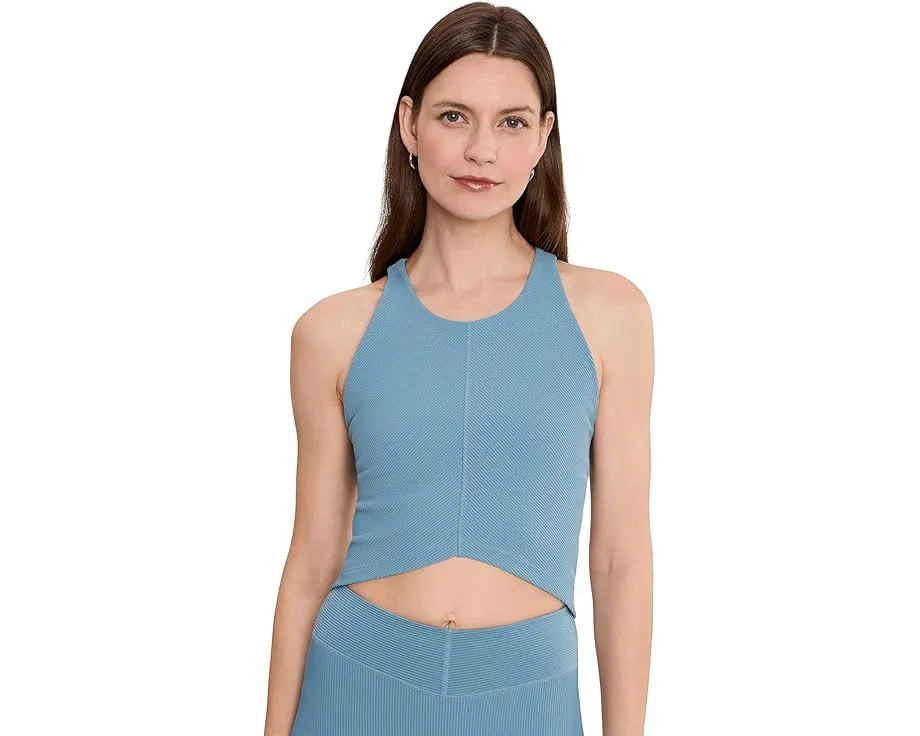 Топ Beyond Yoga Impulse Ribbed с высоким горлом и компрессией