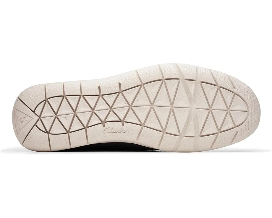 Кроссовки Clarks Flexway Step с замшевым верхом и мокасиновым носком