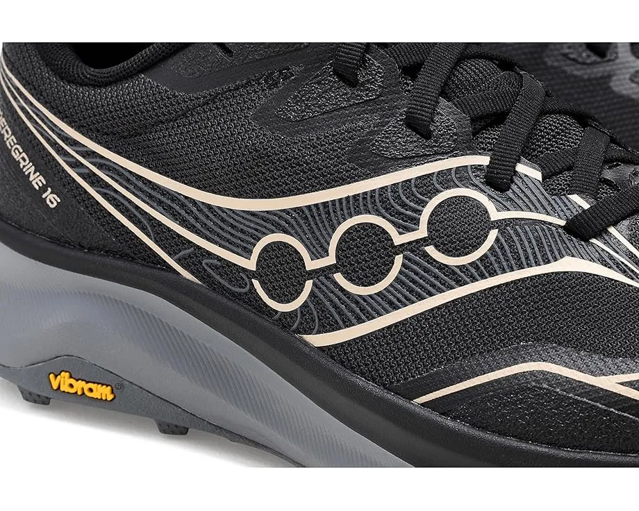 Трейловые кроссовки Peregrine 16 с подошвой Vibram MegaGrip Saucony