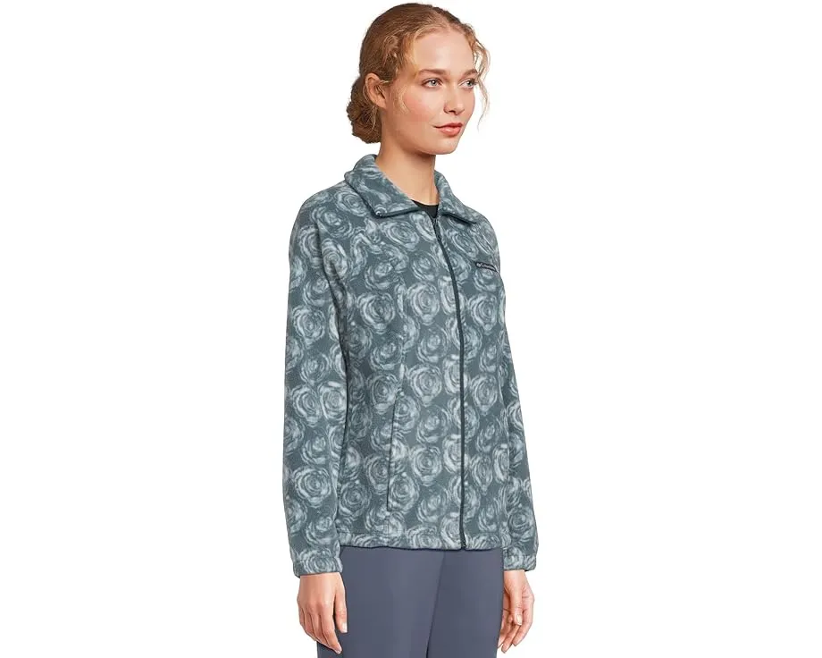 Columbia Benton Springs Printed Full Zip флисовая толстовка с принтом