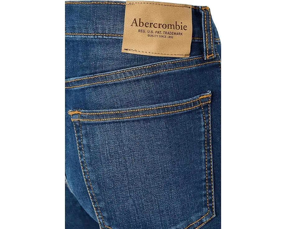 Джинсы прямого кроя abercrombie kids Afb Straight Fit с регулируемым поясом