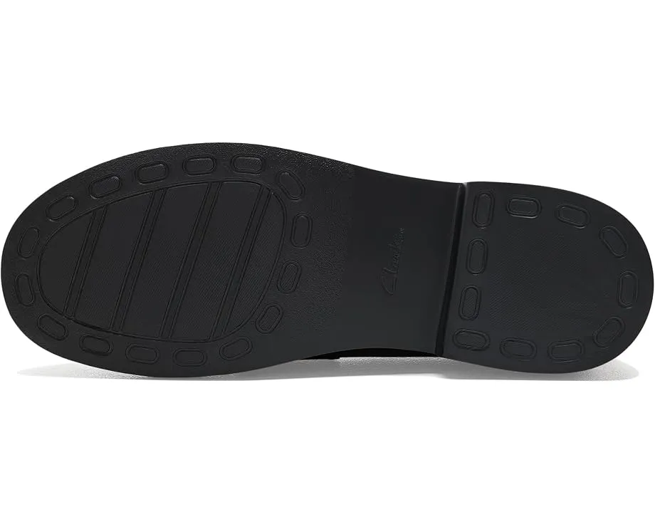 Лоферы Clarks Splend Edge из черной кожи