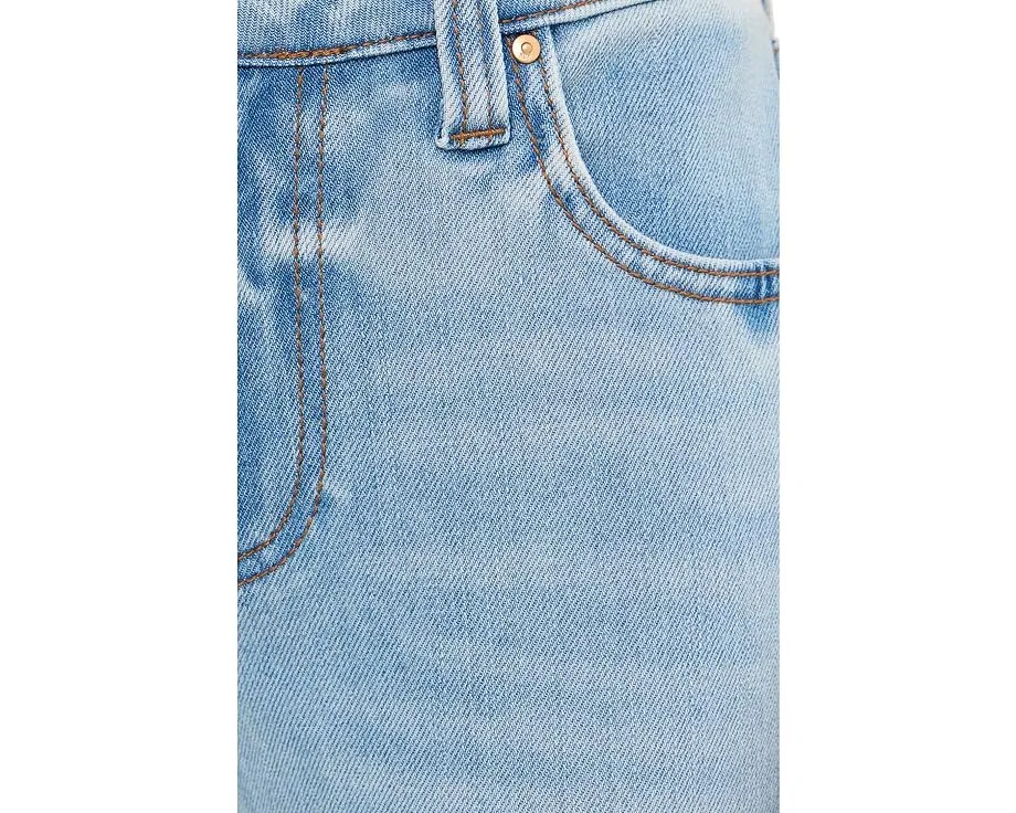 Джинсы Petite Stevie Mid Rise KUT from the Kloth Straight Leg Certify