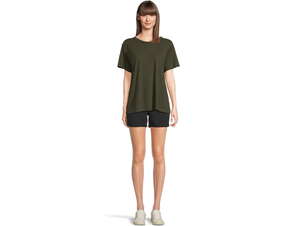 Короткий свитшот Prana Cozy Up SS Crew из конопли с защитой от запаха