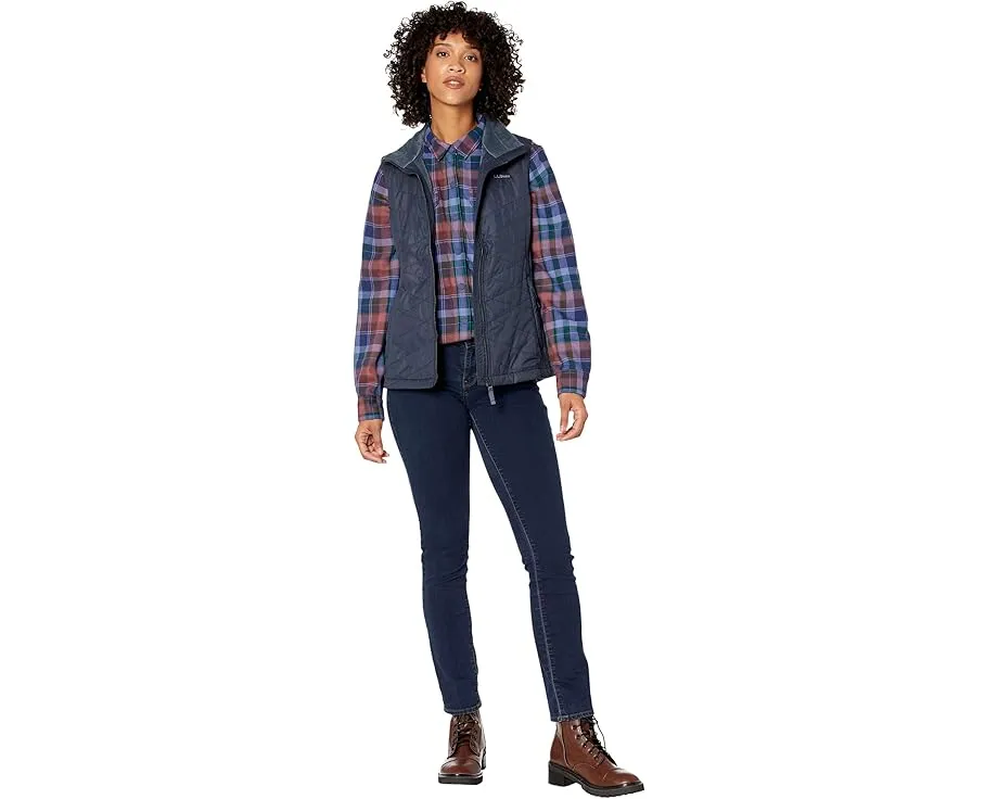 Жилет L.L.Bean с утеплителем PrimaLoft и флисовой подкладкой