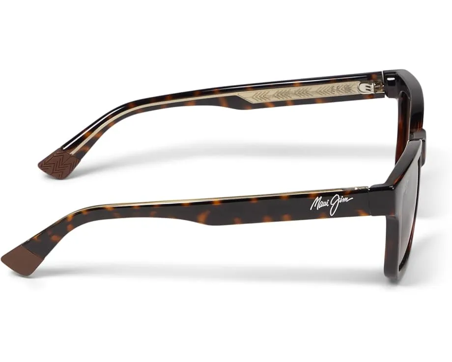 Maui Jim Hanohano солнцезащитные очки с технологией PolarizedPlus2 и композитной оправой