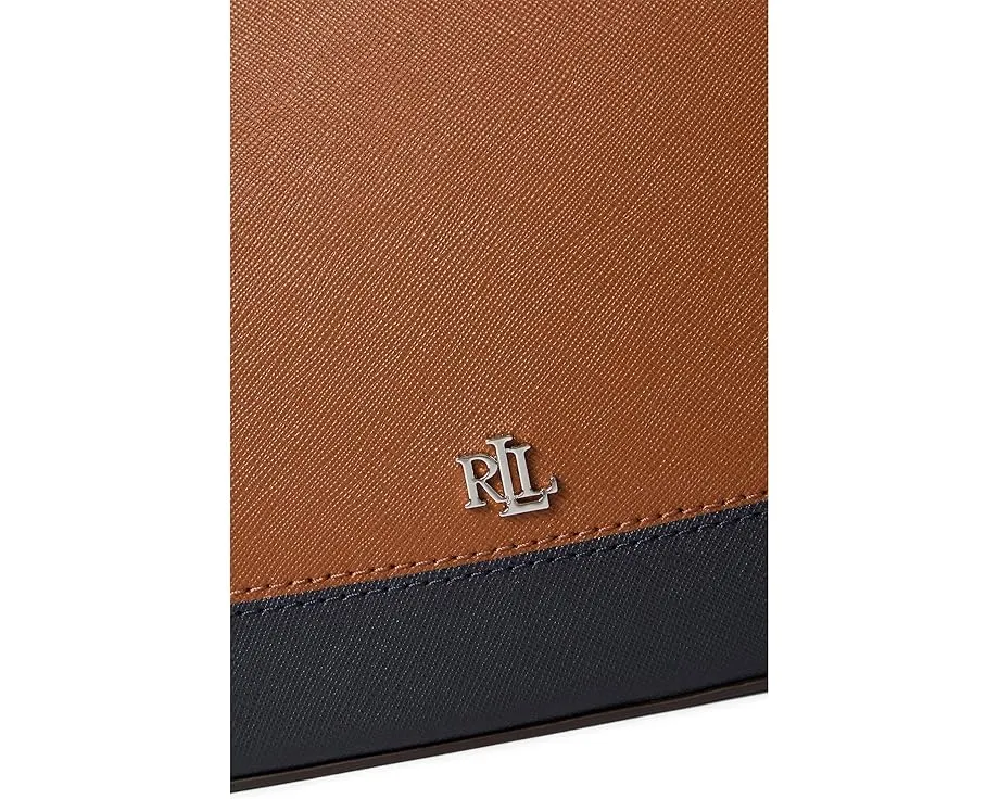 Сумка Lauren Ralph Lauren Crosshatch Leather Medium Danni Bag из телячьей кожи