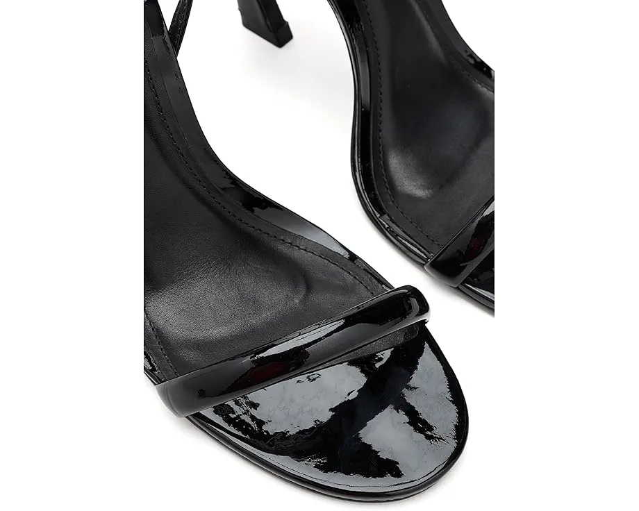 Босоножки-лодочки Schutz Carly на каблуке из лакированной кожи