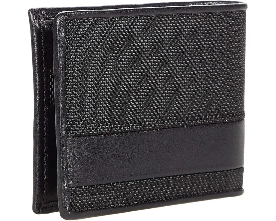 Tumi Alpha Double Billfold кожанный бумажник с двумя отделениями