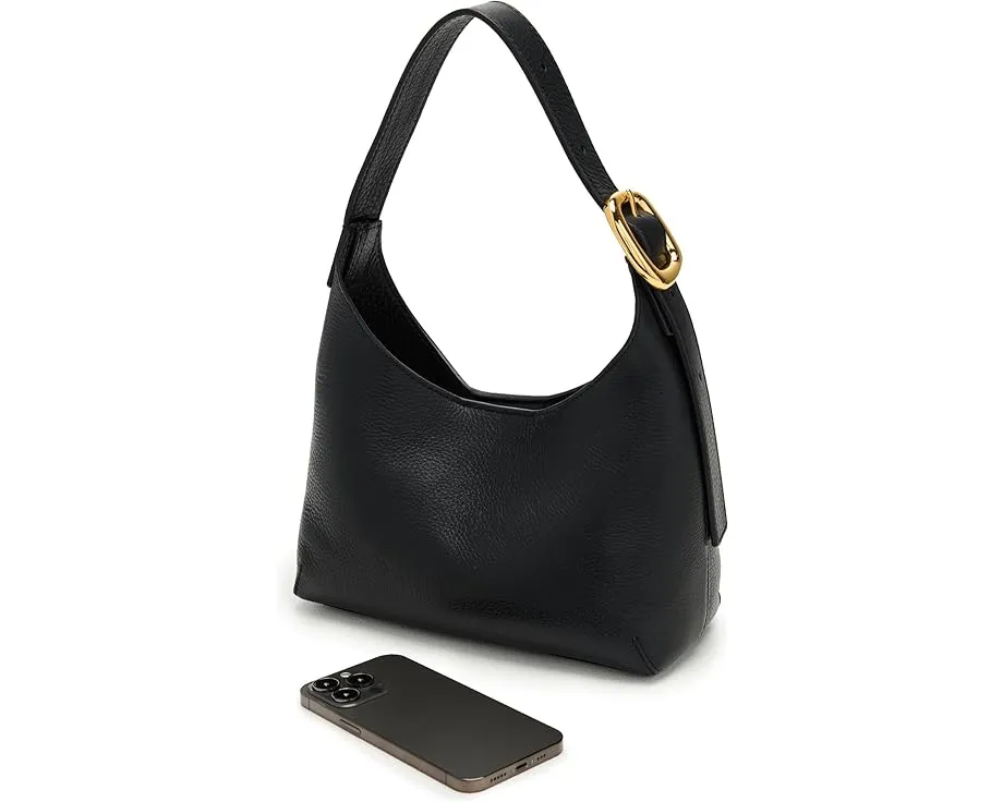 Сумка Madewell Puffy Buckle Shoulder через плечо из гладкой кожи