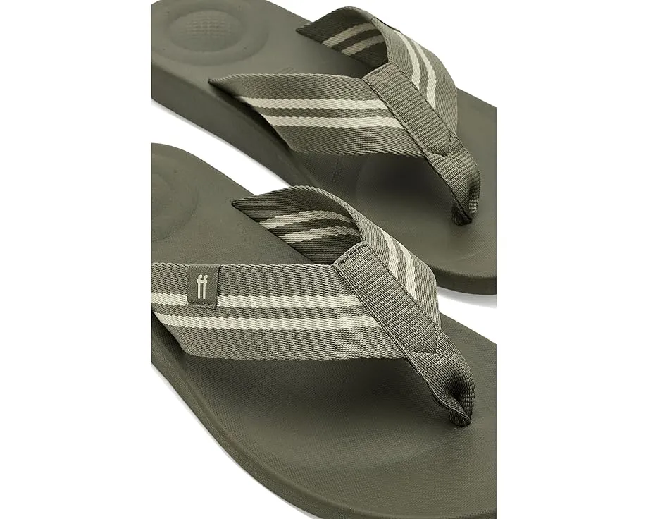 Шлепанцы FitFlop Iqushion с двумя полосками и перепонками