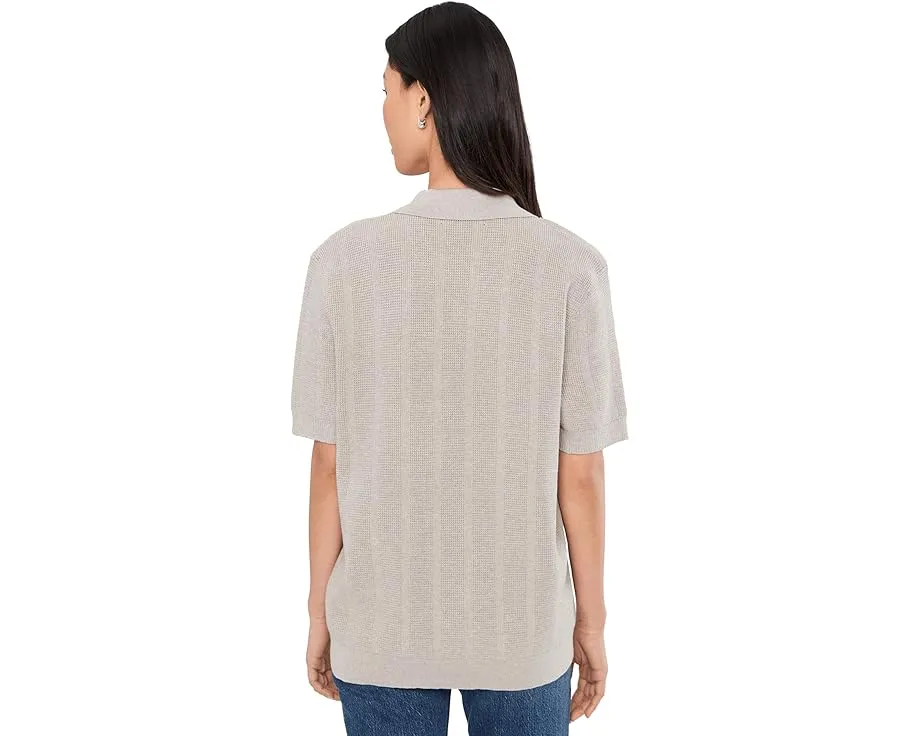 Свитер-поло с коротким рукавом и отложным воротником Liverpool Los Angeles