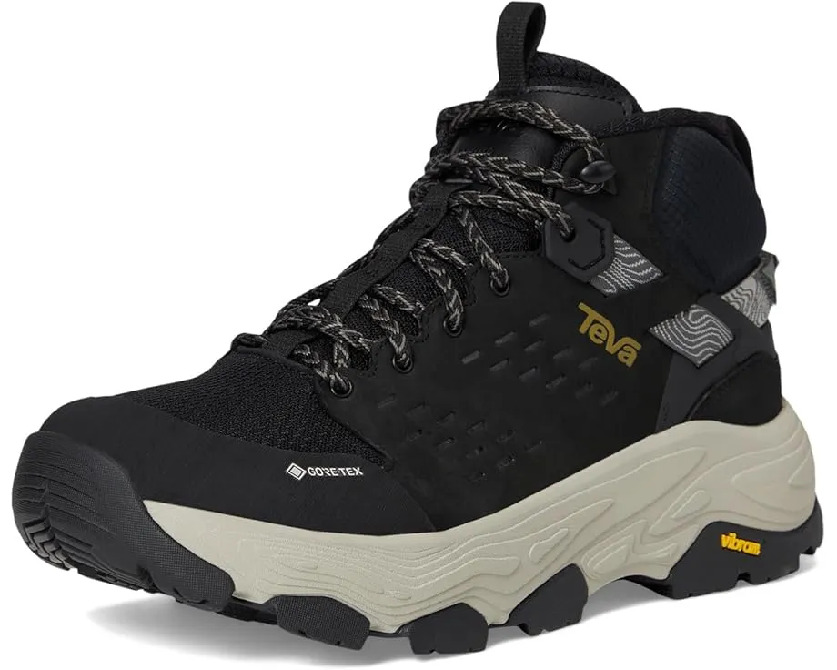 Трекинговые ботинки Teva Grandview Max GTX с мембраной GORE-TEX и подошвой Vibram