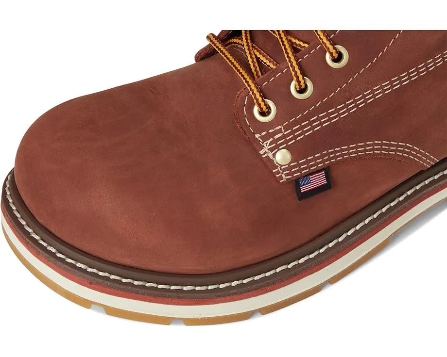 Водонепроницаемые рабочие ботинки KEEN Utility Liberty 6 дюймов с каблуком 90° и кожаным верхом