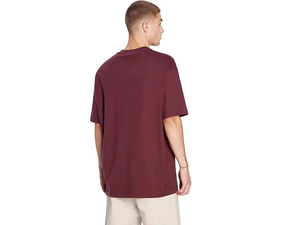 Футболка Armani Exchange с контрастным логотипом AX и классическим круглым вырезом