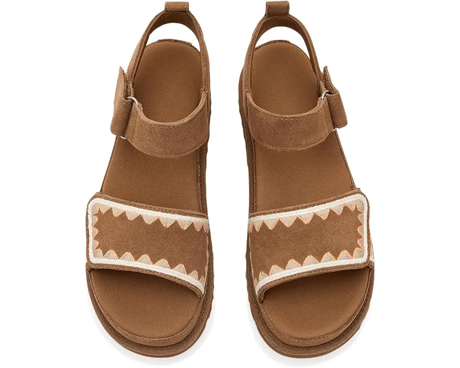 Сандалии UGG Goldenstar Artistitch с вышивкой и регулируемой лямкой