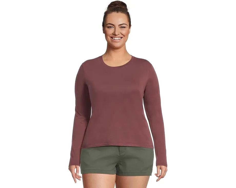 Длинная футболка Prana Everyday с пигментной окраской и классическим кроем