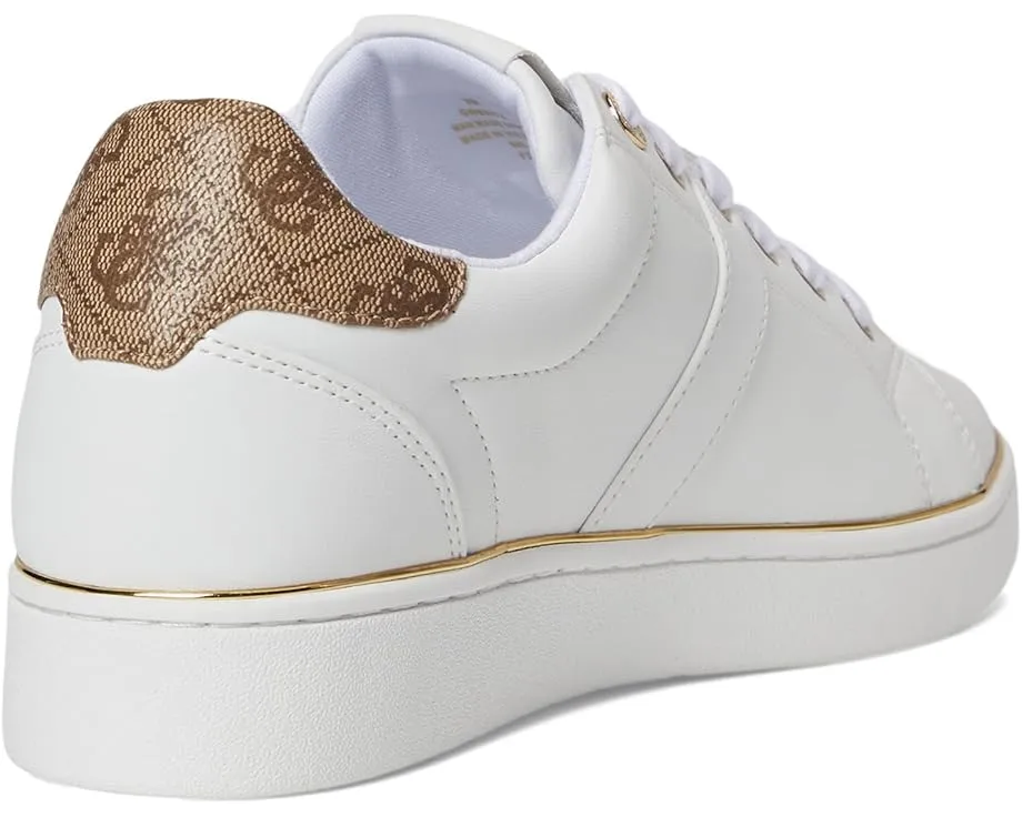 Кроссовки GUESS Britz с логотипом и металлической деталью на подошве