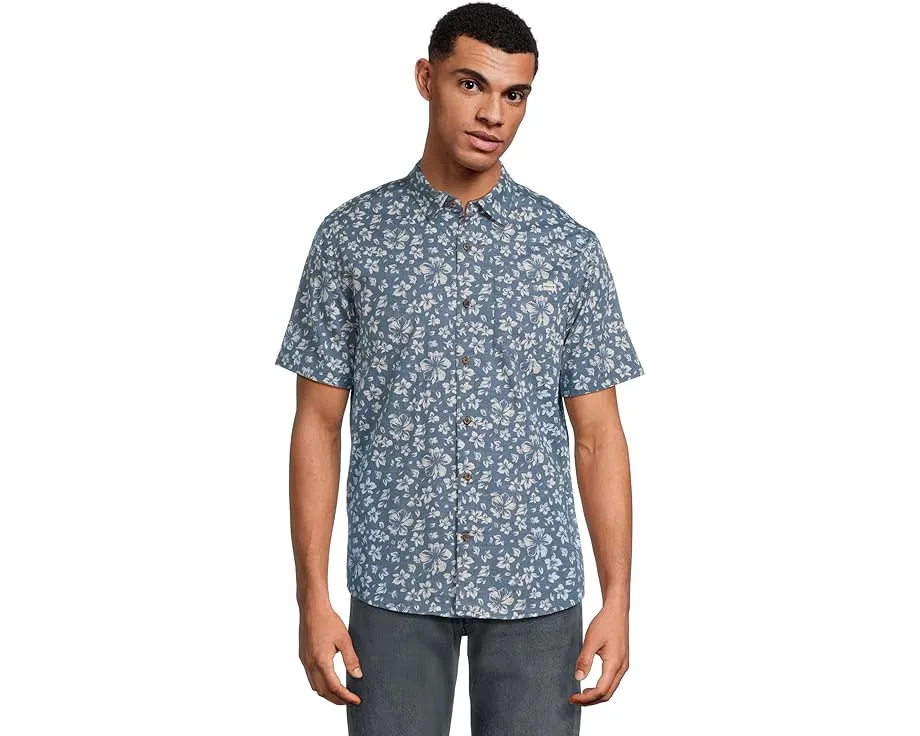 Рубашка Hurley One And Only Lido Stretch с коротким рукавом