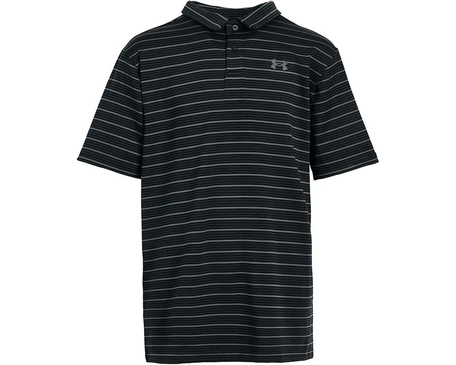 Поло Under Armour Kids Matchplay Printed Golf с воротником и принтом для гольфа