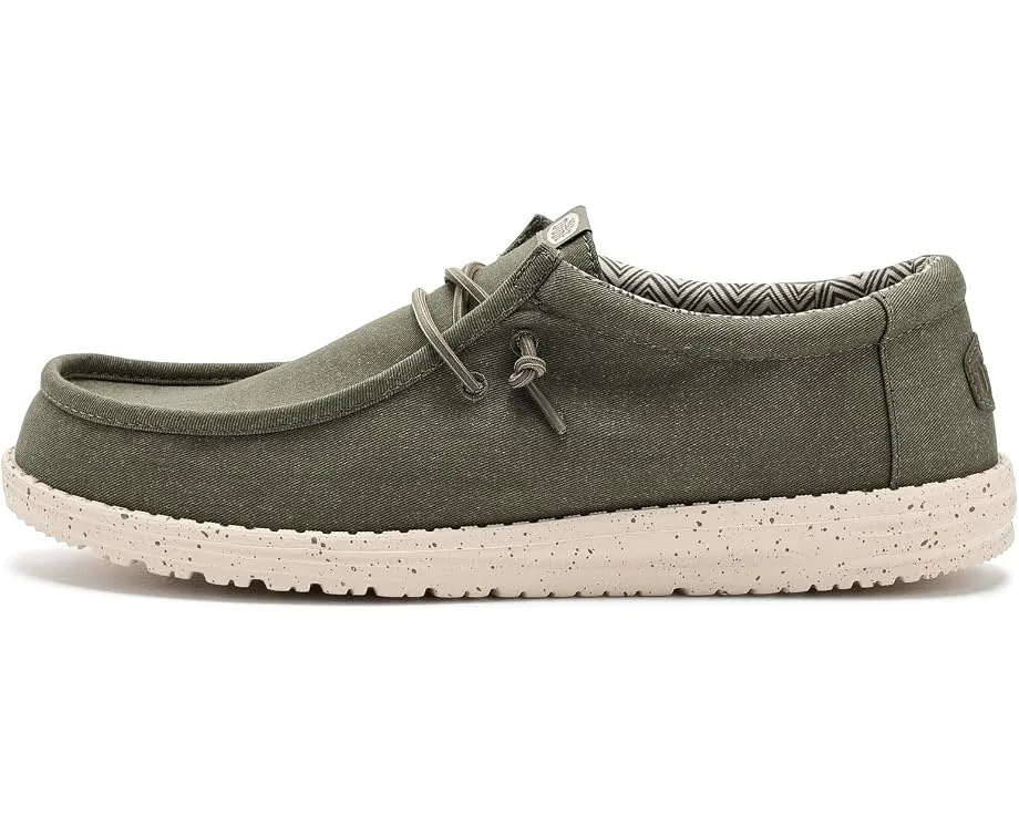 Кеды Hey Dude Wally Stretch Canvas из стрейч-холста