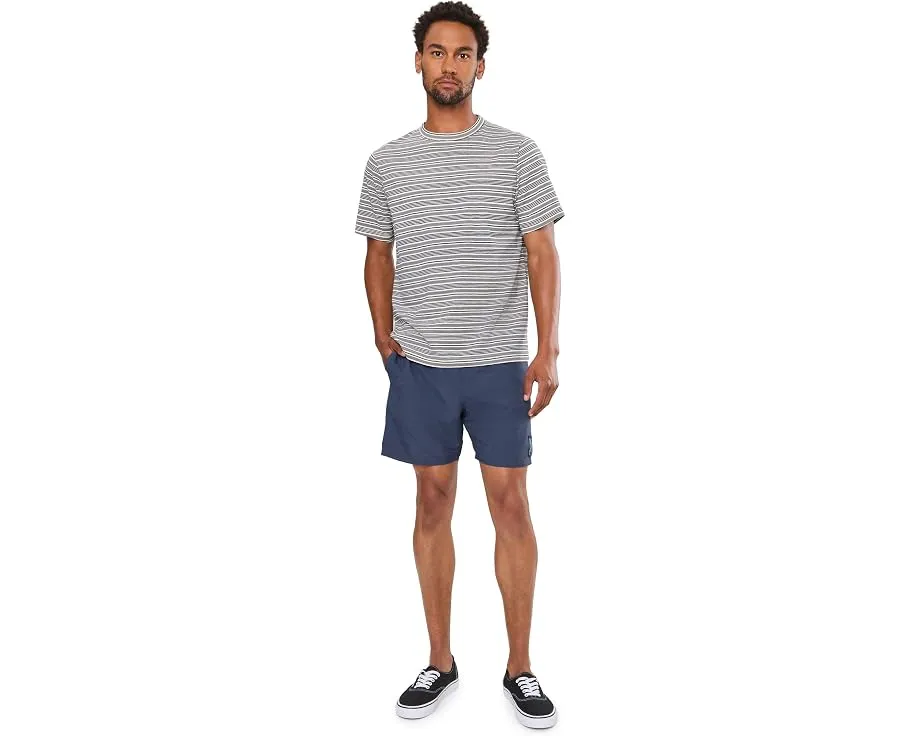 Пластиковые шорты RVCA Crest Elastic 43 см синие