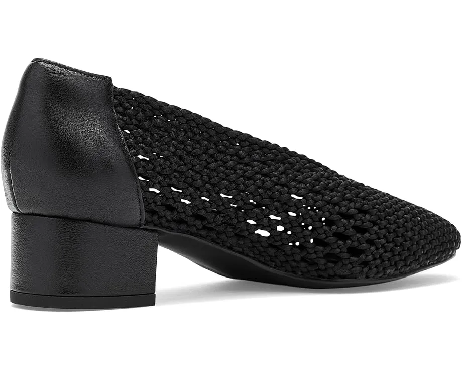 Туфли-лодочки Gretchen на квадратном каблуке с плетеным верхом от David Tate