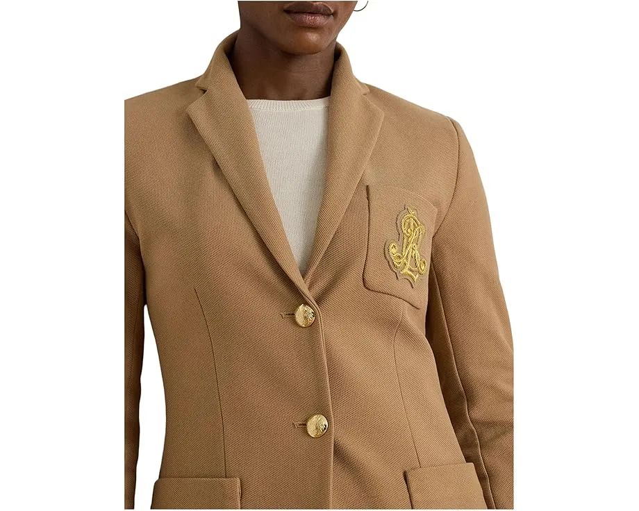 Приталенный жакет Petite Bullion Jacquard от Lauren Ralph Lauren с вышивкой
